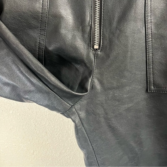LNA CLOTHING Faux Leather Zip Pants - Picture 7 of 10